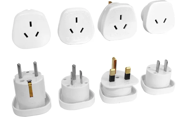 Outbound Reise Adapter Set für über 150 Länder 4-teilig inkl. Tasche