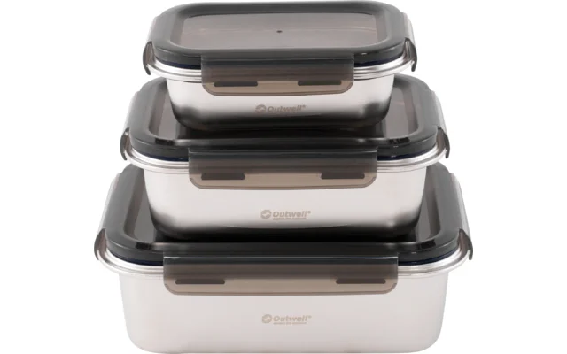 Outwell Camper Foodbox Set 9 teilig Brotboxen / Aufbewahrungsboxen