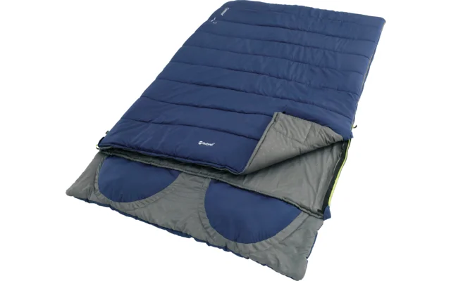 Outwell Contour Lux Double Imperial Deckenschlafsack wendbar Blau 220 cm