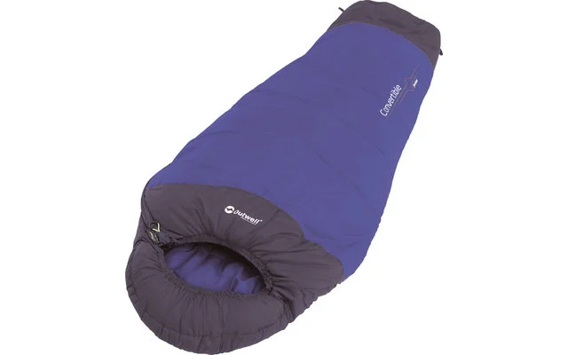 Outwell Convertible Junior Navy Kinder-Mumienschlafsack