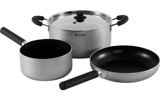 Outwell Feast Topfset L Aluminium 7 teilig
