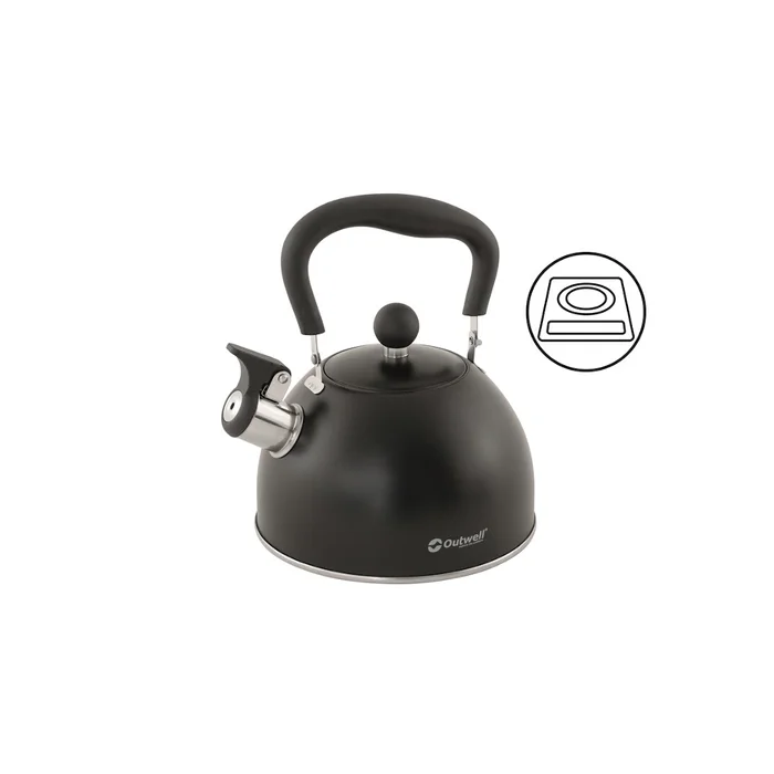Outwell Lux Kaffeekanne mit Pfeife 1,8L