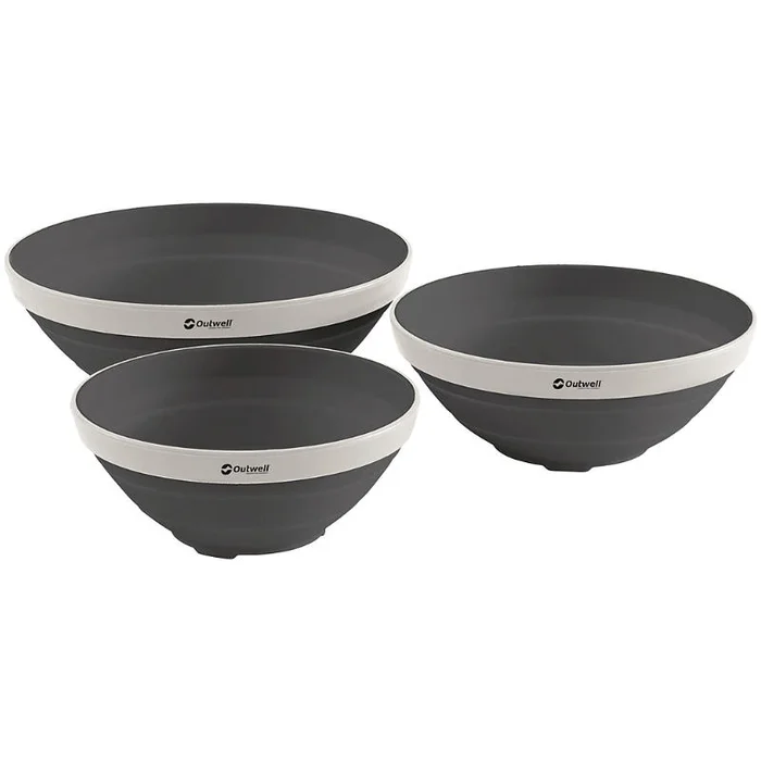 Outwell Schüsselset Collaps faltbar, dunkelblau