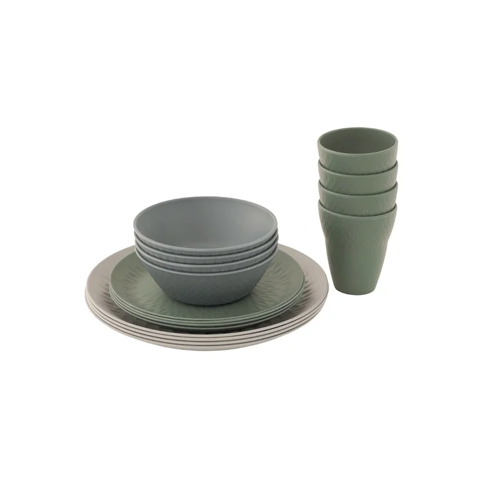 Outwell Tulip Geschirrset für 4 Personen (Ausgelaufen)