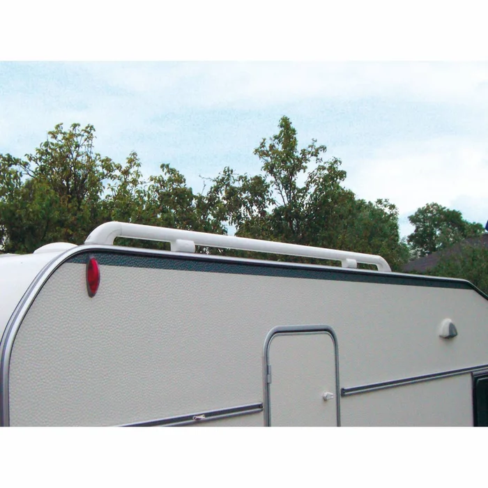 Ovalprofil für modulare Galerie weiß lackiertes Aluminium THULE