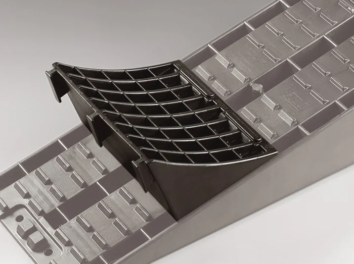 Parkstopper für Maxikeil – Schwarz – 2er Set