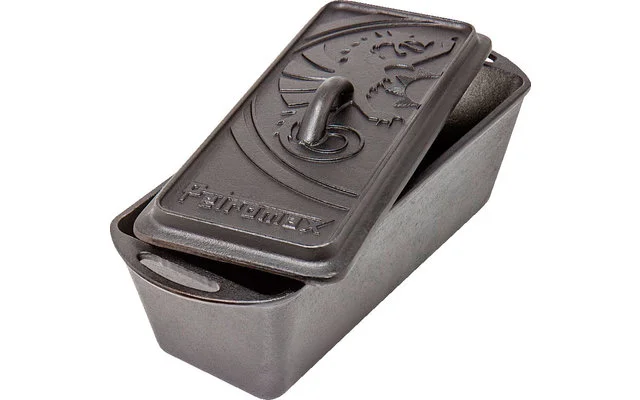 Petromax K4 Gusseisen Kastenform mit Deckel