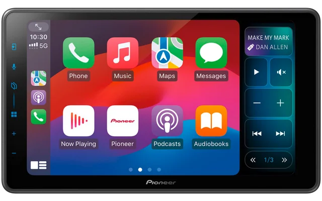 Pioneer SPH-EVO98DAB-C-T Mediacenter passend für Ford Transit mit Radiovorbereitung oder 1 DIN Radio