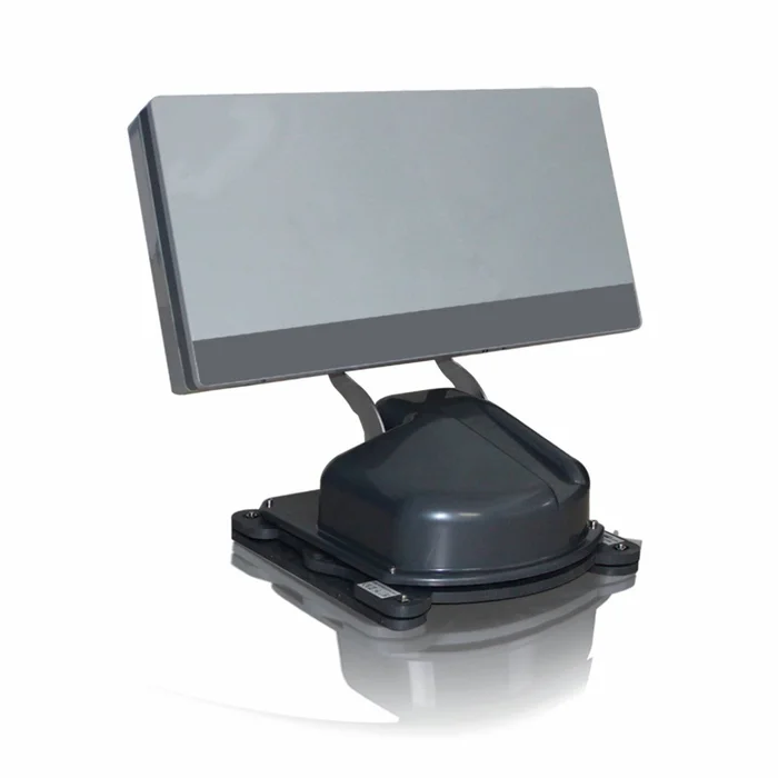 Planar Grise automatische Satellitenantenne mit TNTHD-Demo ALDEN