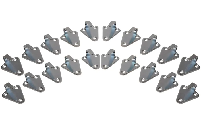 Planenhaken für Gummiband oder Seil 39×53 mm – 20 Stück