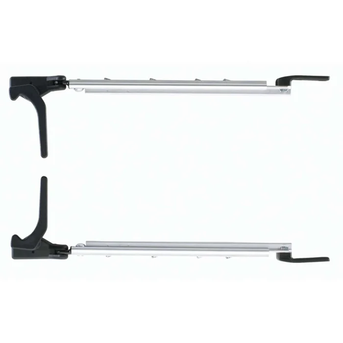 Polyplastic Klick-Klack-Aussteller mit Riegel 230 mm Paar