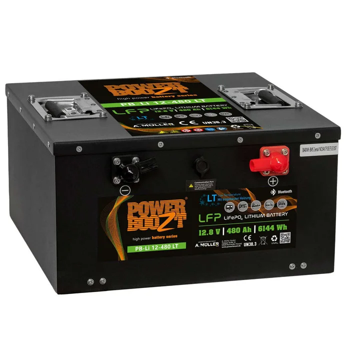 Powerboozt LiFePO4 Kaltwetterbatterie PB-LI 480LT Untersitz – 480 Ah