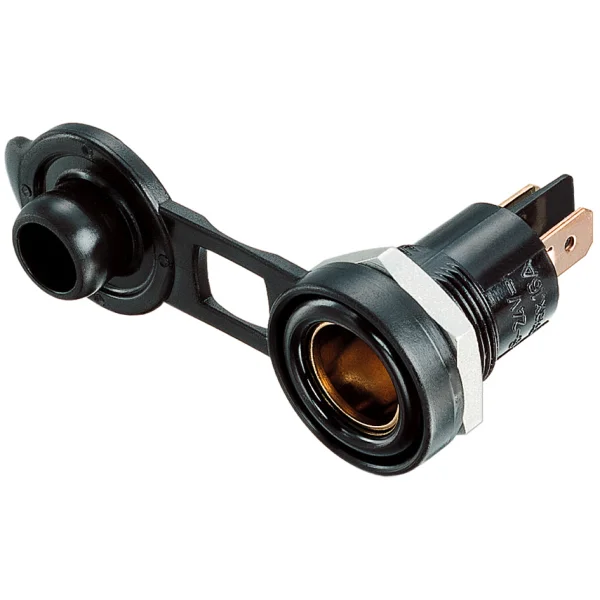 Procar DIN-Einbau-Normsteckdose mit Deckel