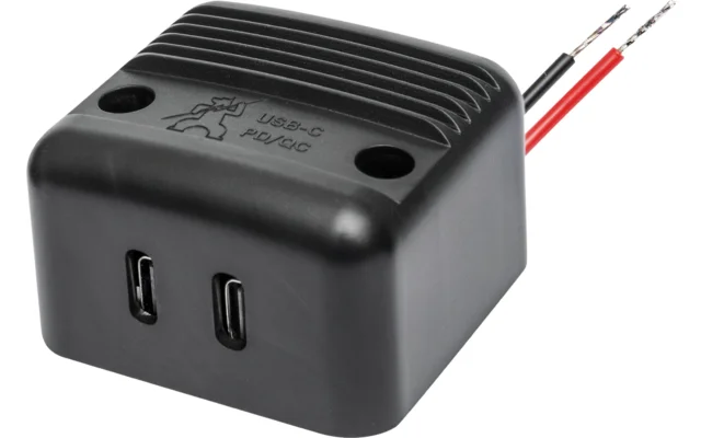 ProCar USB-C Doppelsteckdose mit Power Delivery und Quick Charge
