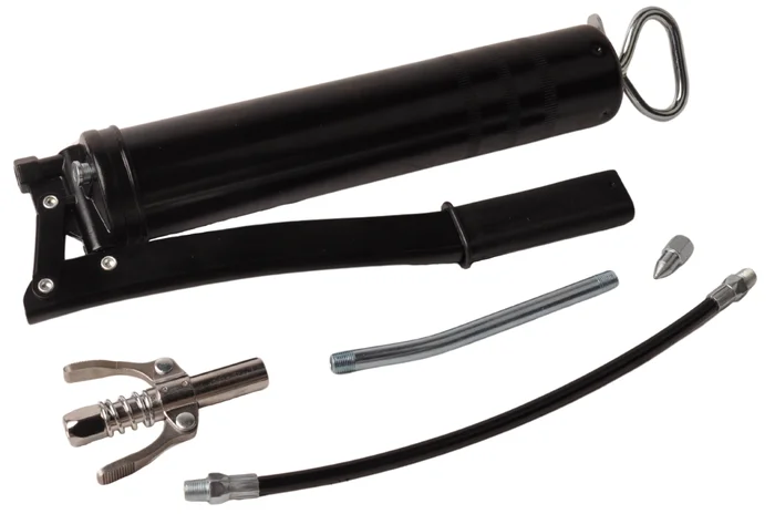 Professionelle Fettpresse mit Schlauch