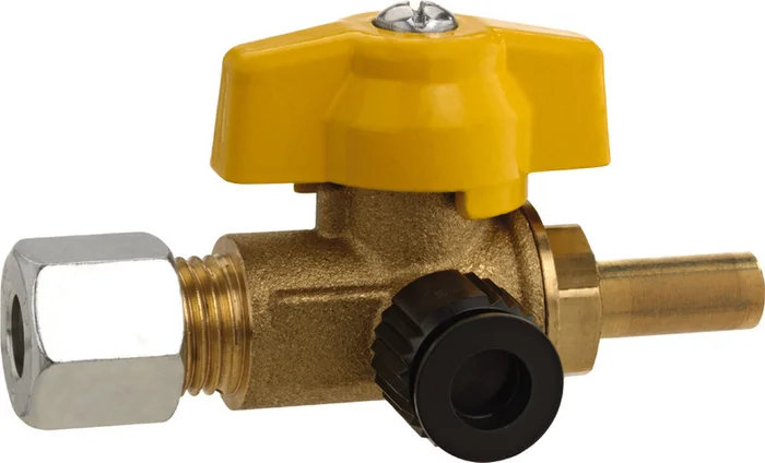 Prüfeinrichtung für 8 mm Rohranlage