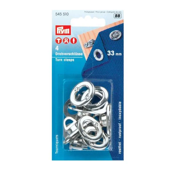 Prym Drehverschlüsse, 4er Set
