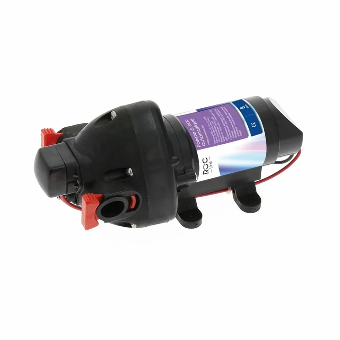 Pumpe, 12 Volt, automatisch, für Wohnmobil Durchfluss: 8 Liter / Minute ROC LINE