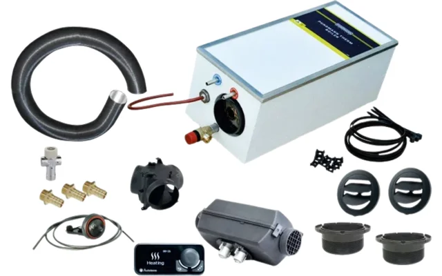 Pundmann Warmduscher-Set 12V / 200 W / Air 4D