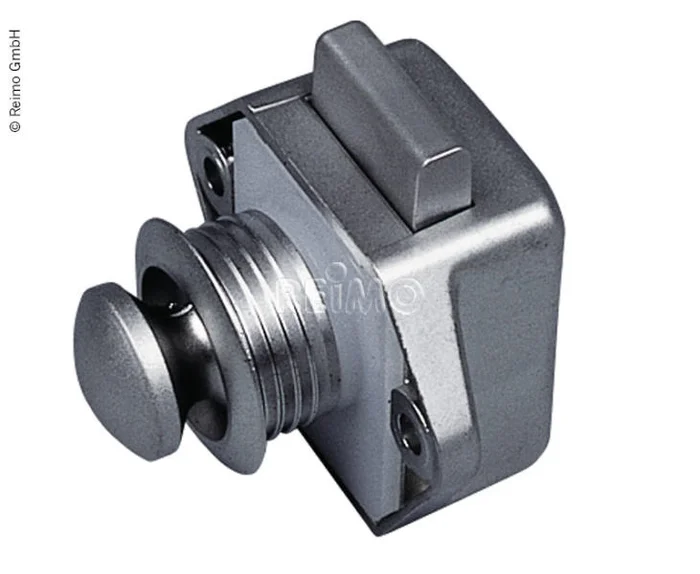 Push Lock Mini – Möbelschloß vernickelt matt – 50er Pack