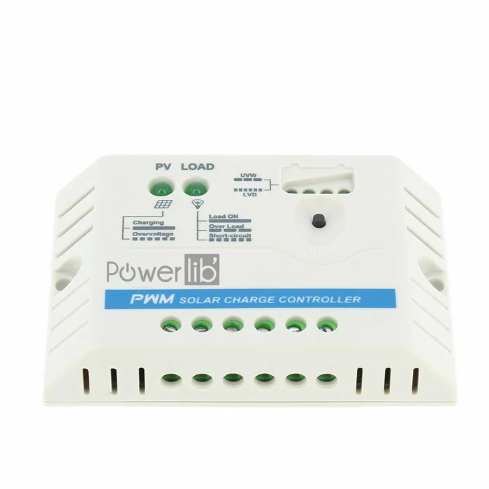 PWM-Solarladeregler 10 Ampere POWERLIB‘