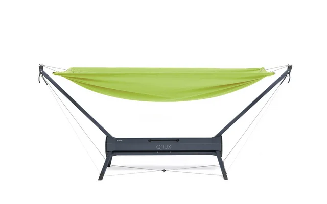 QNUX Travel Bed (Arcan Grau, Natura Grün)