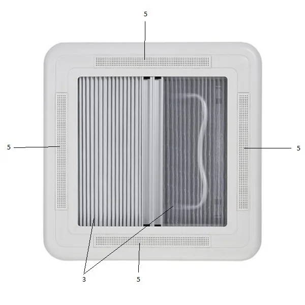 Quipon Rollosatz zu Dachhaube SKY 40 x 40