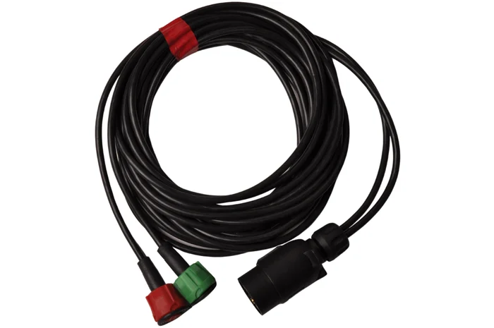 Radex Kabelsatz – 5 Meter lang – 7-polig – Anhängerkabel mit 2x 5-poligem Stecker