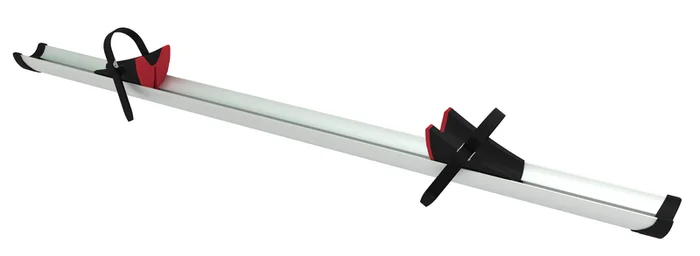 Rail Premium Fahrradschiene XL – 139 cm – Silber