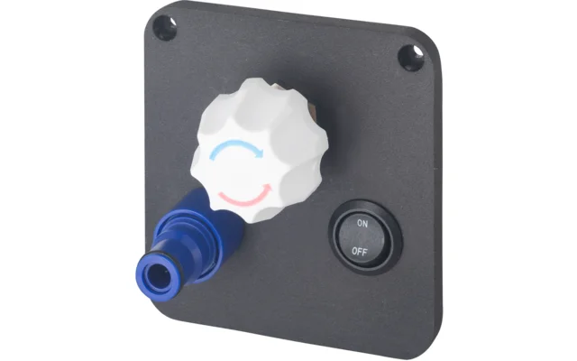 Reich Anschluss Außendusche Smart Supply schwarz