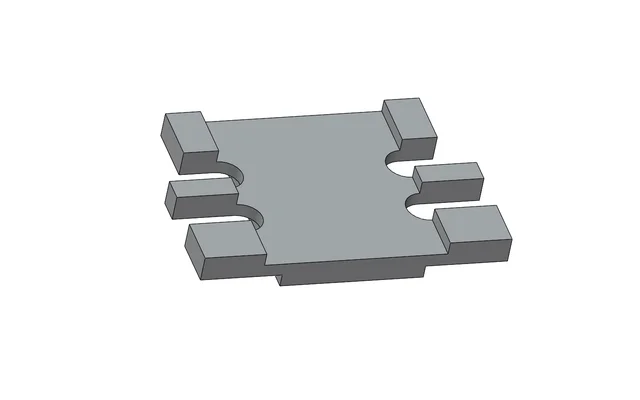 Reich Easydriver Adapter Distanzplatten-Set (10 mm) zum Höhenausgleich