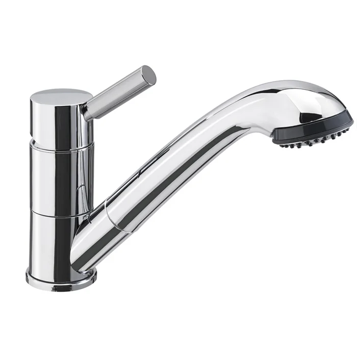 Reich Einhebelmischer Keramik Trend E chrom, mit Brause Julia