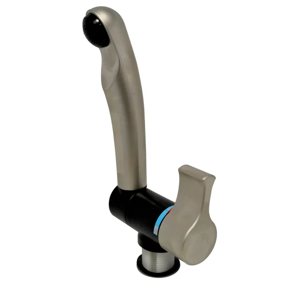 Reich Einhebelmischer Mono-Mix Style 2005, mattnickel/schwarz