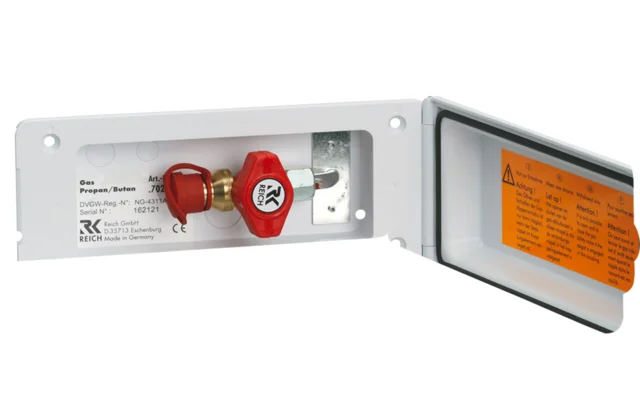 Reich Gas-Sicherheitssteckdose