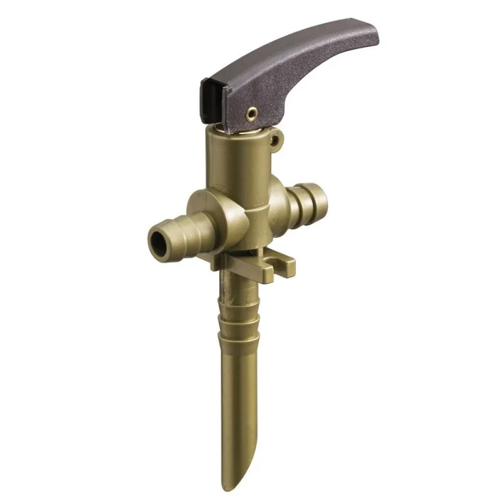 Reich Kunststoff Ablaßventil mit 2 Eingängen