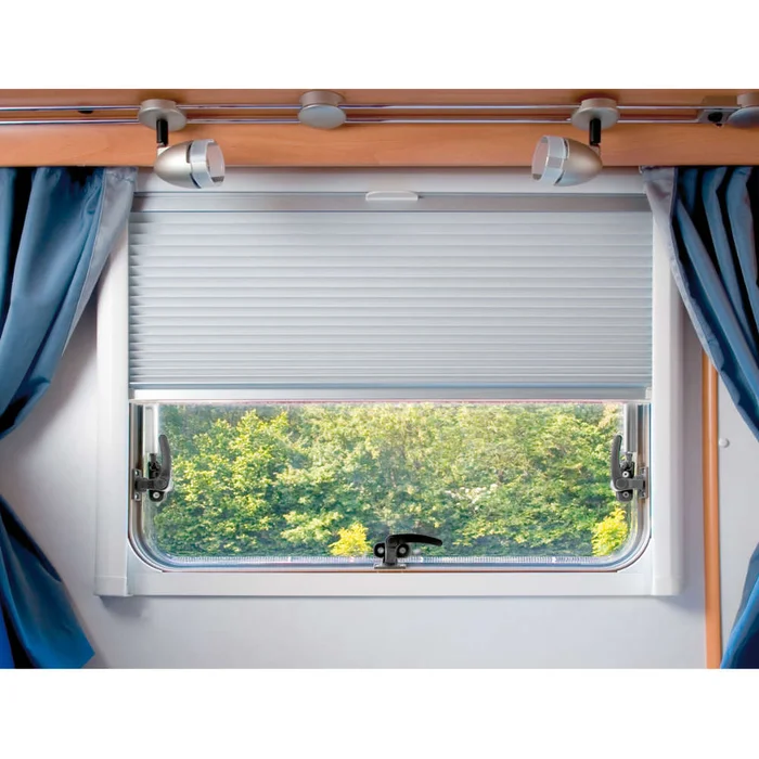 Remis Doppel-Plisseerollo REMIflair IV creme, 46,4 x 45 cm