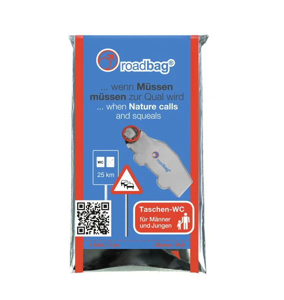 Roadbag – Taschen-WCs für Männer und Jungen