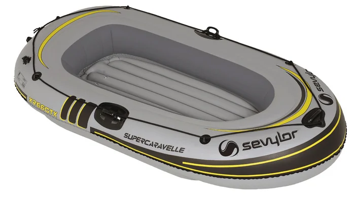 Ruderboot SUPERCARAVELLE, grau