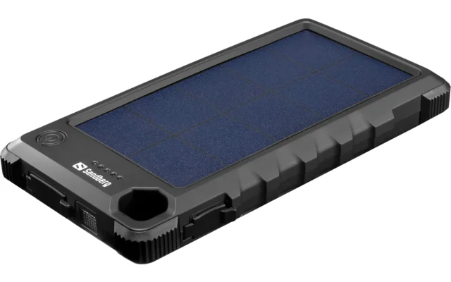 Sandberg 420-53 Outdoor Solar Powerbank schwarz 10000 mAh