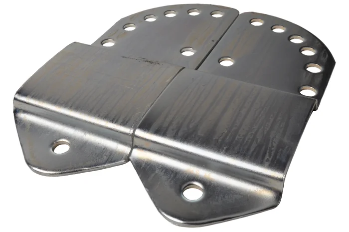 Satz Stützen für Kielrollenträger