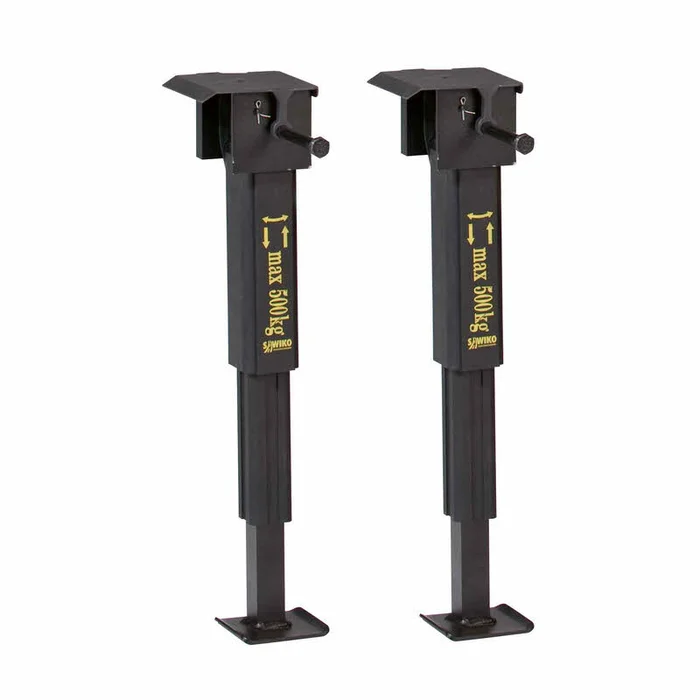 Sawiko Kurbelstütze Arex Light II, zweifach teleskopierbar, 2-er Set