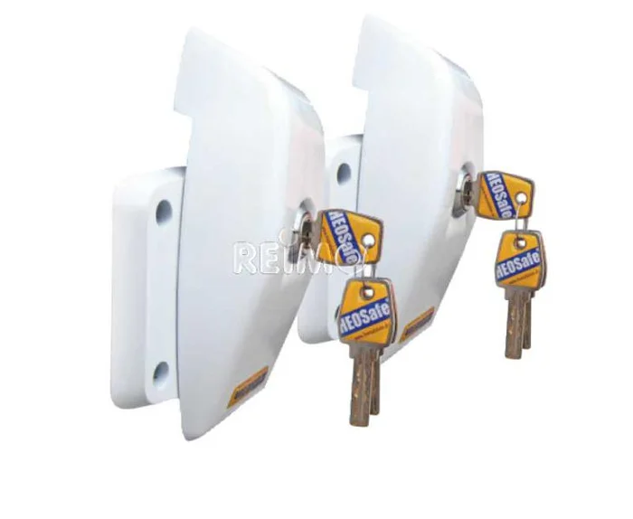 Schloss für Sicherung von Schiebe-, Heck- und Flügeltüren – 2er Set