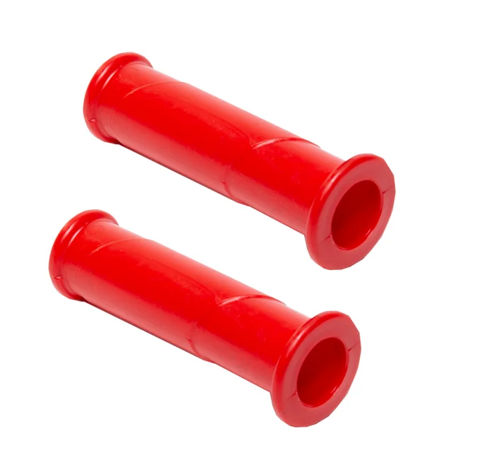 Schubkarrengriffe rot – Durchmesser ca. 30 mm – Satz mit 2 Stück