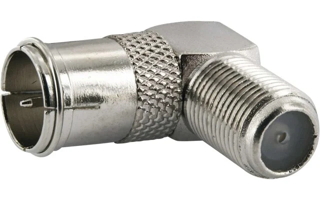 Schwaiger F-Quick Winkeladapter silber