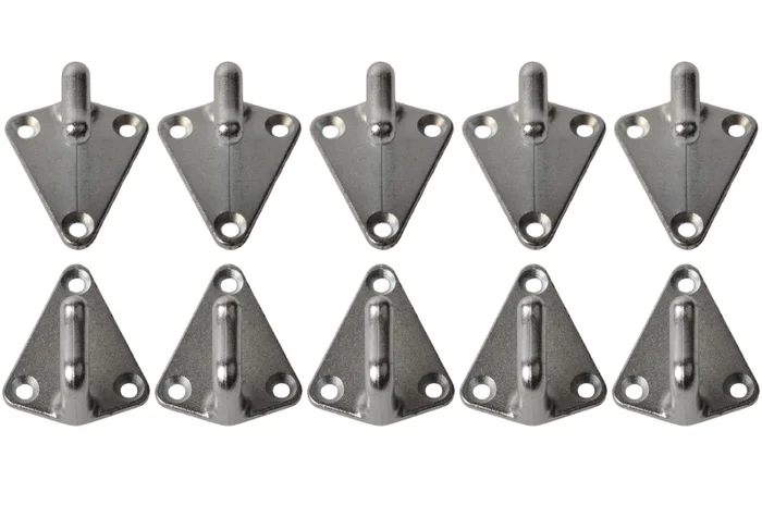 Seilhaken Metall 40×45 mm – 10 Stück verpackt im Blister