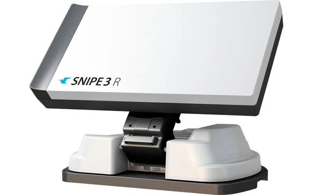 Selfsat Snipe 3 R Black Line vollautomatische Flachantenne mit Fernbedienung / Auto Skew