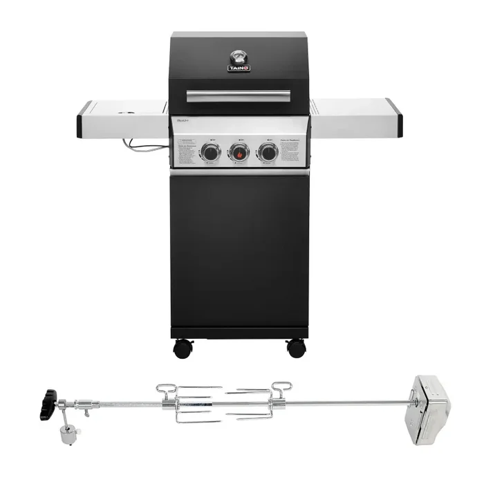 Set BLACK 2+1 + Drehspieß