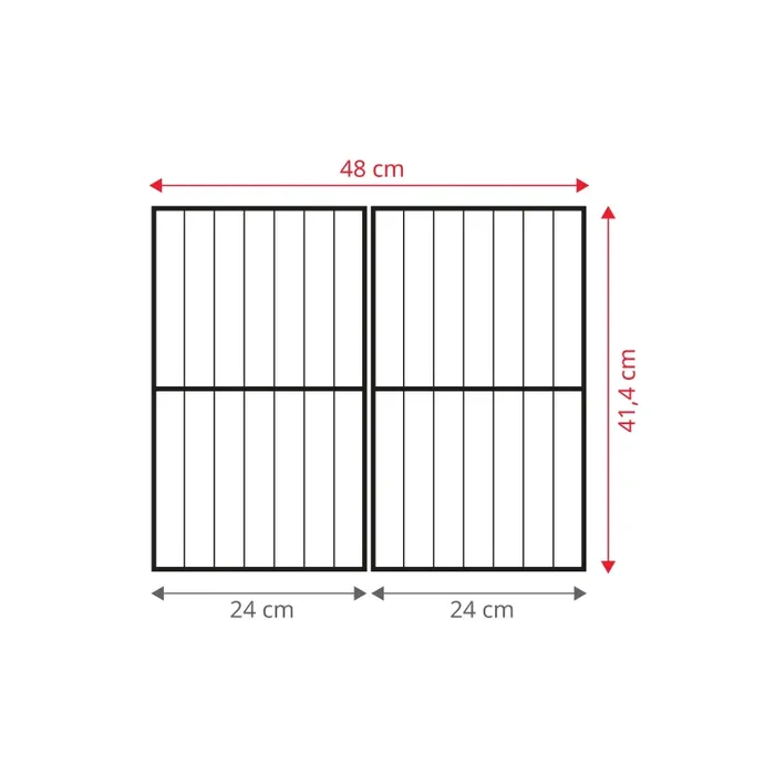 Set BLACK 2+1 + Drehspieß – Bild 3