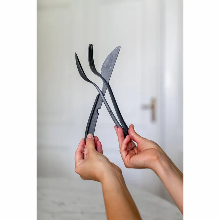 Set mit 3 Klikk-Besteck KOZIOL