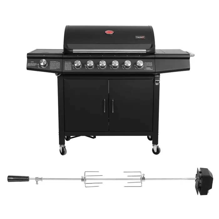 Set RED 6+1 + Drehspieß Neuer Online-Großhandel